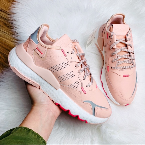 adidas nite jogger women's pink